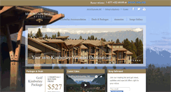 Desktop Screenshot of mountainspiritresort.ca
